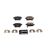 Power Stop 14-19 Fiat 500L Rear Z23 Evolution Sport Brake Pads w/Hardware - Z23-1722
