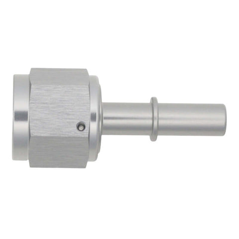 DeatschWerks 10AN Female Flare Swivel to 3/8in Male EFI Quick Disconnect - Anodized DW Titanium - 6-02-0135