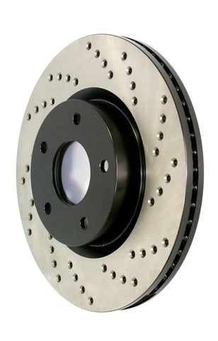 StopTech 12-15 Lexus IS350 Cross Drilled Right Front Rotor - 128.44185R