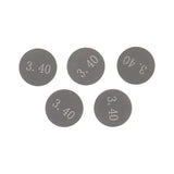 Wiseco Valve Shim Refill Kit- 9.48 x 3.40mm (5) - VS9340
