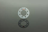 Renthal 22-23 Yamaha YZ85 Rear Grooved Sprocket -Silver 428-50P Teeth - 121U-428-50GPSI