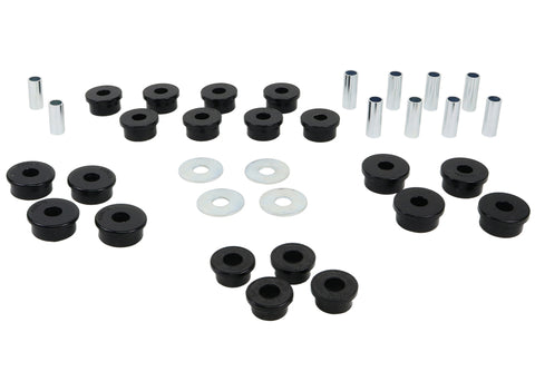 Whiteline 91-97 Toyota Land Cruiser / 96-79 Lexus LX450 Rear Vehicle Essentials Bushing Kit - WEK128