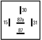 Hella Timer Control 24V 5Pin 0900S Delay Off - 996152141