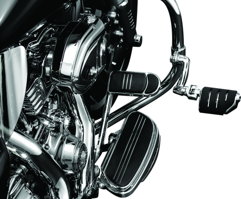 Kuryakyn Longhorn Offset Peg Mounts Chrome (Pair) - 8016
