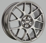 BBS XR 19x8.5 5x112 ET44 Platinum Gloss Wheel -82mm PFS/Clip Required - XR0203PG