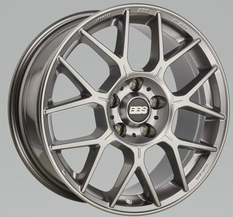 BBS XR 19x8.5 5x112 ET44 Platinum Gloss Wheel -82mm PFS/Clip Required - XR0203PG