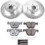 Power Stop 10-17 BMW 535i GT Rear Z26 Street Warrior Brake Kit - K6035-26