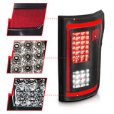 ANZO 2015-2017 Ford F-150 LED Taillights Smoke - 311286