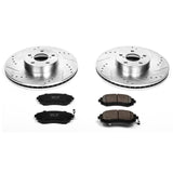 Power Stop 05-06 Saab 9-2X Front Z23 Evolution Sport Brake Kit - K2373
