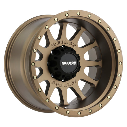 Method MR605 NV 20x12 -52mm Offset 8x170 124.9mm CB Method Bronze Wheel - MR60521287952N