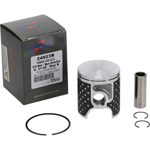 Vertex Piston 02-24 Yamaha YZ 85 85cc Cast Race Evolution Piston Kit - 24503B