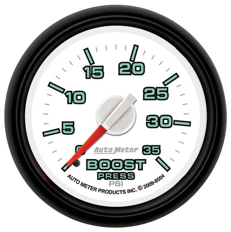 Autometer Factory Match 52.4mm Mechanical 0-35 PSI Boost Gauge - 8504