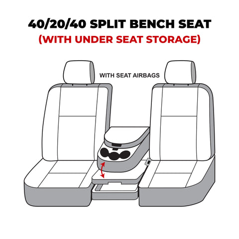 Covercraft 13-16 Dodge Ram Polycotton SeatSaver Custom Front Row Seat Covers - Misty Grey - SS3438PCCT