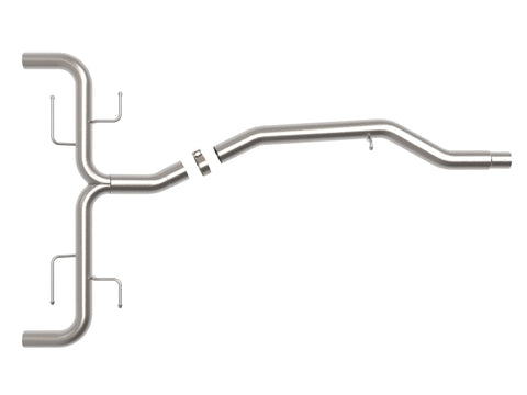 aFe 17-21 Alfa Romeo Giulia L4-2.0L (t) Mach Force-Xp 2in to 2-1/2in 304SS Axle-Back Exhaust - 49-36902