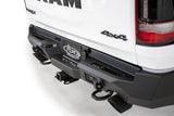 Addictive Desert Designs 2021 Dodge RAM 1500 TRX Stealth Fighter Rear Bumper - Hammer Black - R620081280103