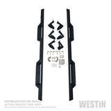 Westin/HDX 17-18 Ford F-150 SuperCrew Drop Nerf Step Bars - Textured Black - 56-13945