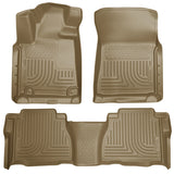 Husky Liners 2012 Toyota Tundra Double/CrewMax Cab WeatherBeater Combo Tan Floor Liners - 98583