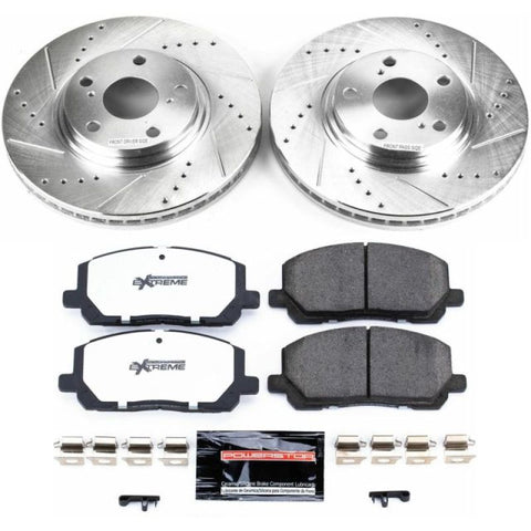 Power Stop 01-07 Toyota Highlander Front Z36 Truck & Tow Brake Kit - K1137-36