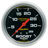 Autometer Pro-Comp 2 5/8in 0-35 PSI Liquid Filled Mech Boost Pressure Gauge - 5404