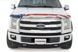 Stampede 2009-2014 Ford F-150 Excludes Raptor Model Vigilante Premium Hood Protector - Flag - 2149-41