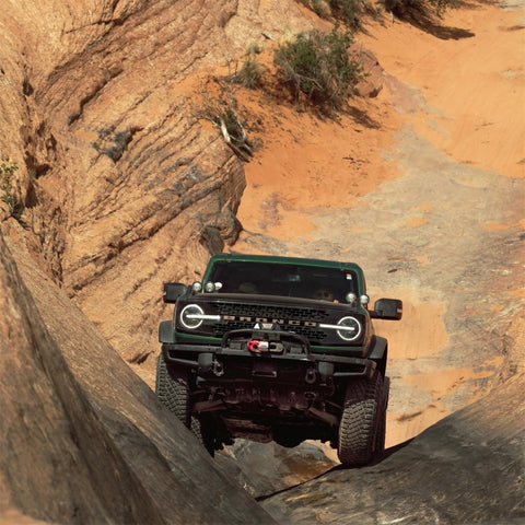 Ford Racing Factor 55 UltraHook w/Rope Guard - Red - M-1821-UHR