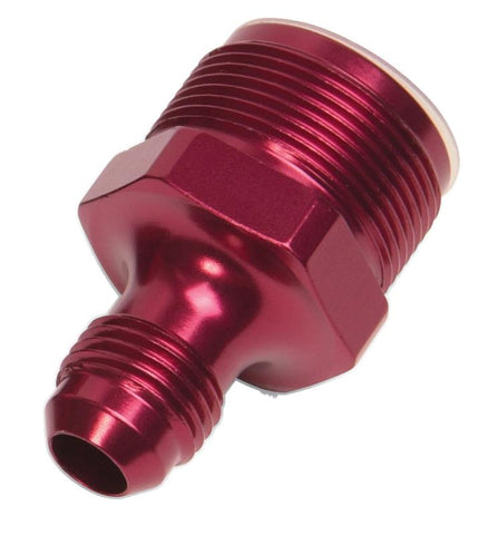 Russell Performance 1in-20 x 6 AN Male Flare Adapter (66-89 Edelbrock Q-Jets/75-89 Stock Q-Jets) - 640340