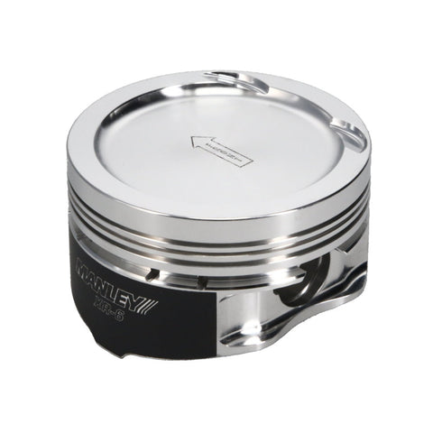 Manley Nissan (SR20DE/DET) 86.5mm +.5mm Oversized Bore 9.0:1 Dish Piston Set with Ring - 638005C-4