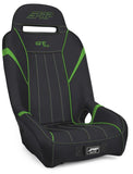 PRP GT/S.E. Suspension Seat - Black/Green - A5701-PORXP-W