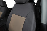 Covercraft 21-24 Dodge Durango Endura PrecisionFit Custom Front Row Seat Covers - Tan/Black - GTD4269ABENTB