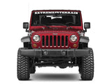 Raxiom 97-18 Jeep Wrangler TJ/JK Axial Series LED Daymaker Headlights- Chrome Housing (Clear Lens) - J108043