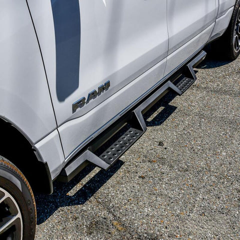 Westin/HDX 2019 Ram 1500 Crew Cab Drop Nerf Step Bars - Textured Black - 56-14085