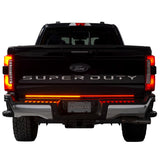 Putco 23-24 Ford SuperDuty F-250 60In Direct Fit Blade Kit Tailgate Bars w/ LED Taillamps - 9202960-26