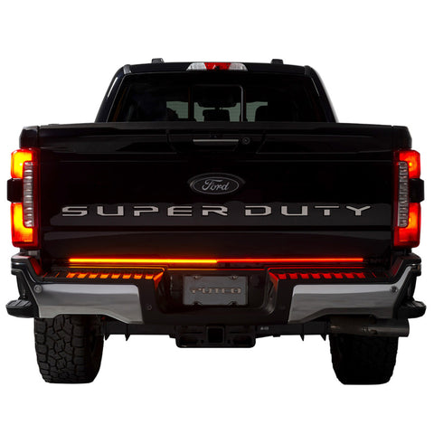 Putco 23-24 Ford SuperDuty F-250 60In Direct Fit Blade Kit Tailgate Bars w/ LED Taillamps - 9202960-26