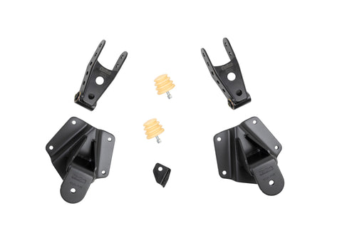 Belltech SHACKLE AND HANGER KIT 95-99 Tahoe/Yukon 4 door 4inch - 6636