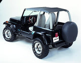Bestop 92-95 Jeep Wrangler YJ Strapless Safari Bikini (Charcoal / Gray) - 52529-09