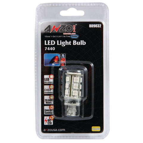 ANZO LED Bulbs Universal 7443/7440 Amber - 809032