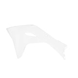 Cycra 2024 Kawasaki KX450 Radiator Shrouds - White - 1CYC-1872-30