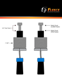 Fleece Performance Stainless Steel Universal Float Switch w/Two-Pin Metripack Connector - FPE-FS-UNIV-2M-SS