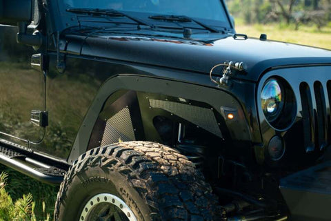 DV8 Offroad 07-18 Jeep Wrangler JK Fender Flare Deletes - FDJK-08