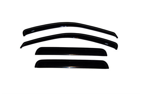 AVS 2004 Ford Ecosport (Brazil) Ventvisor Outside Mount Window Deflectors 4pc - Smoke - 94650