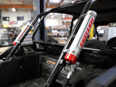 aFe 14-19 Polaris RZR 925/1000cc Sway-A-Way 3.0 Rear Coilover Kit w/ Remote Reservoirs and Comp Adj - 852-0058-01-CA