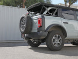 aFe Vulcan 3in 304 SS Axle-Back Exhaust 2021 Ford Bronco L4-2.3L (t)/V6-2.7L (tt) w/ Polished Tips - 49-33137-P