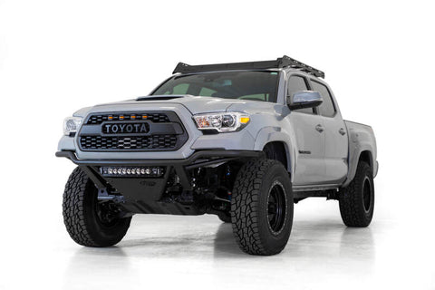 Addictive Desert Designs 16-20 Toyota Tacoma PRO Bolt-On Front Bumper - Hammer Black - F688102100103