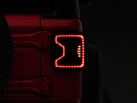 Raxiom 18-23 Jeep Wrangler JL LED Tail Lights- Blk Housing (Smoked Lens) - J137647-JL