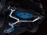 AWE Tuning 2022+ VB Subaru WRX Track Edition Exhaust - Diamond Black Tips - 3020-43979