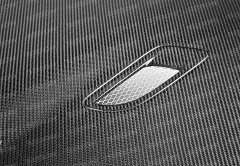 Seibon 10-12 BMW E92 2DR LCI BM Style Carbon Fiber Hood - HD1112BMWE922D-BM