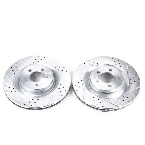 Power Stop 05-10 Chrysler 300 Front Evolution Drilled & Slotted Rotors - Pair - AR8773XPR
