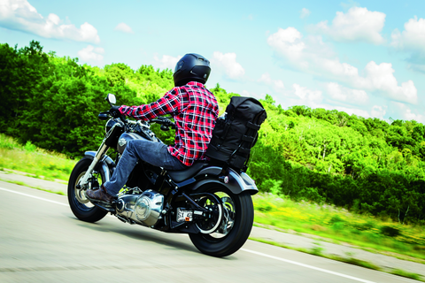 Kuryakyn Side Mount License Plate Holder Clamp 86-17 Softails Gloss Black - 3116