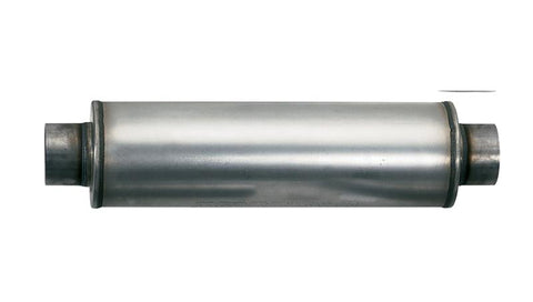 aFe Scorpion Replacement Alum Steel Muffler 2-1/2in In/Out Baffled Offset/Offset 13inL x10inW x4inH - 49M00003