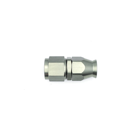 DeatschWerks 8AN Female Swivel Straight Hose End PTFE (Incl. 1 Olive Insert) - 6-02-0854